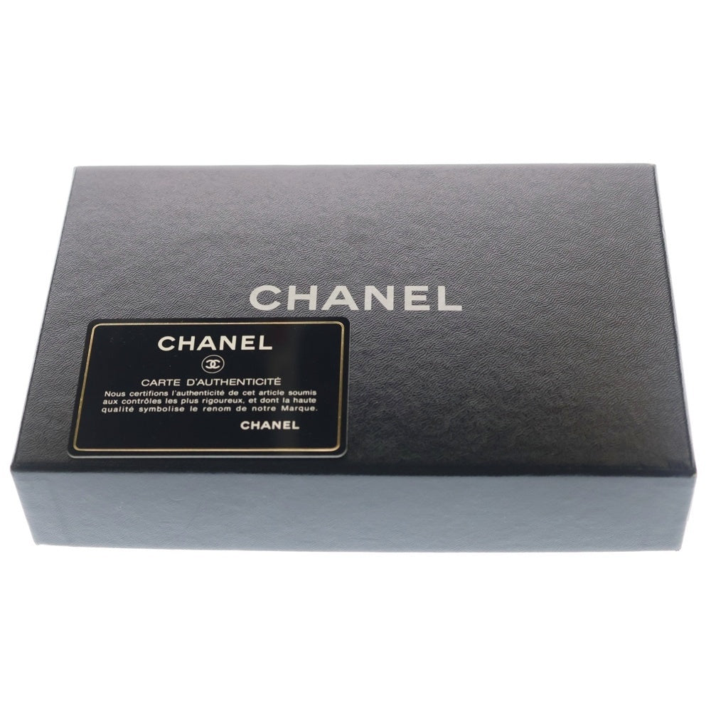 CHANEL(シャネル) カメリア ココマーク レザーウォレット 長財布 ブラック レディース