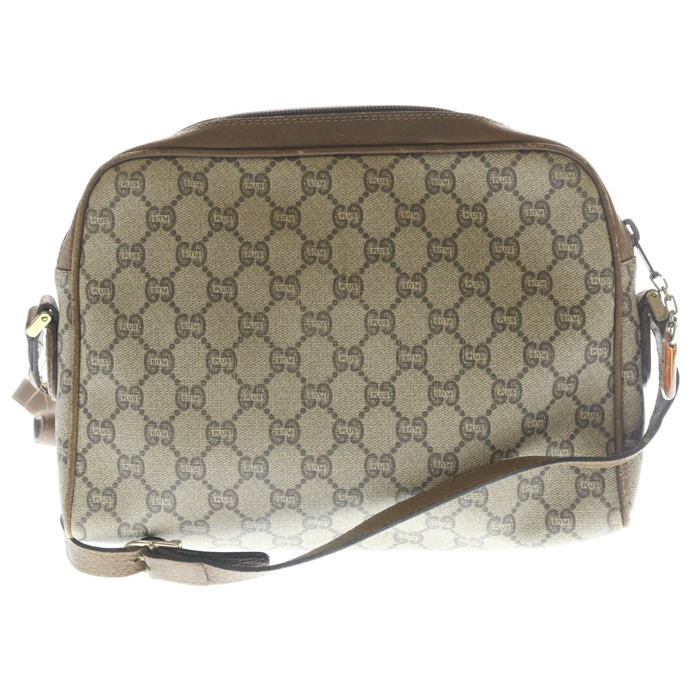GUCCI(グッチ) VINTAGE GGスプリーム ショルダーバッグ ベージュ レディース