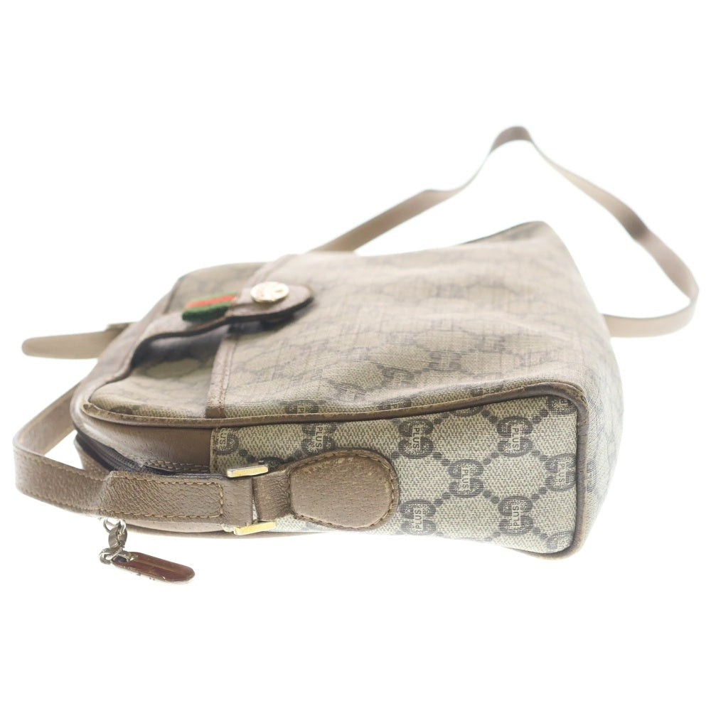 GUCCI(グッチ) VINTAGE GGスプリーム ショルダーバッグ ベージュ レディース