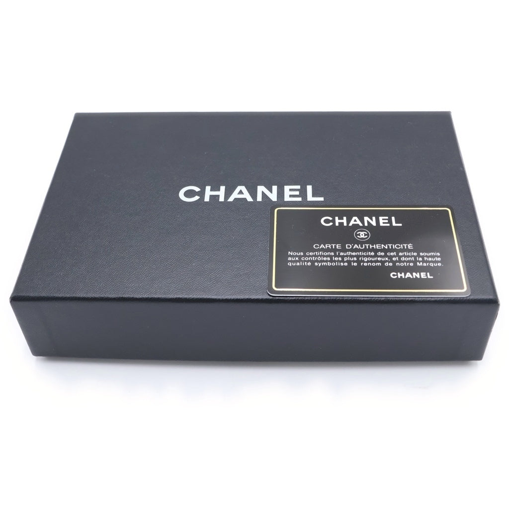 CHANEL(シャネル) アイコンライン ココマーク レザーウォレット 長財布 ピンク レディース