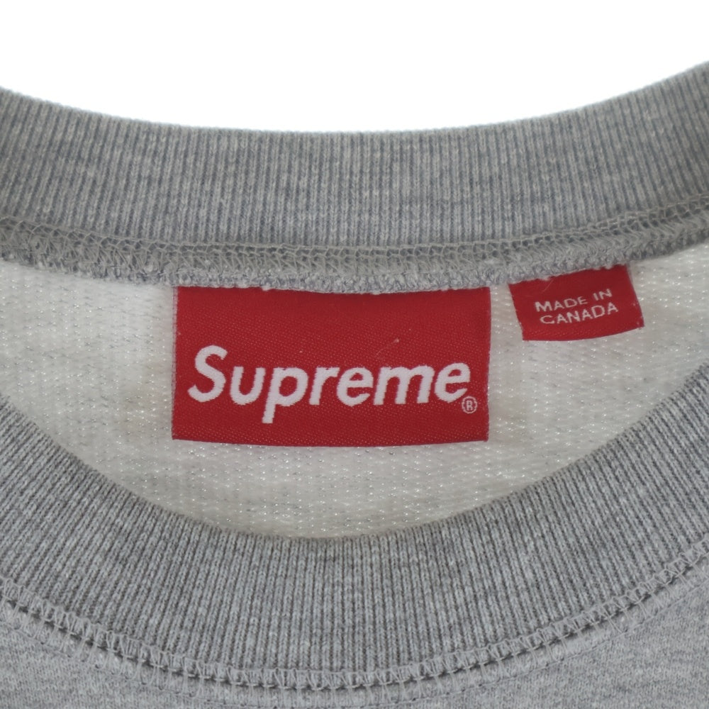 SUPREME(シュプリーム) 14SS Marathon Crewneck マラソン クルーネックスウェットトレーナー グレー