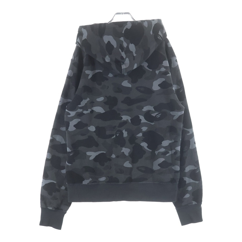 A BATHING APE(アベイシングエイプ) ABC Camo Hoodie カモフラージュ迷彩 プルオーバースウェットパーカー フーディー ブラック 001PPA701012X