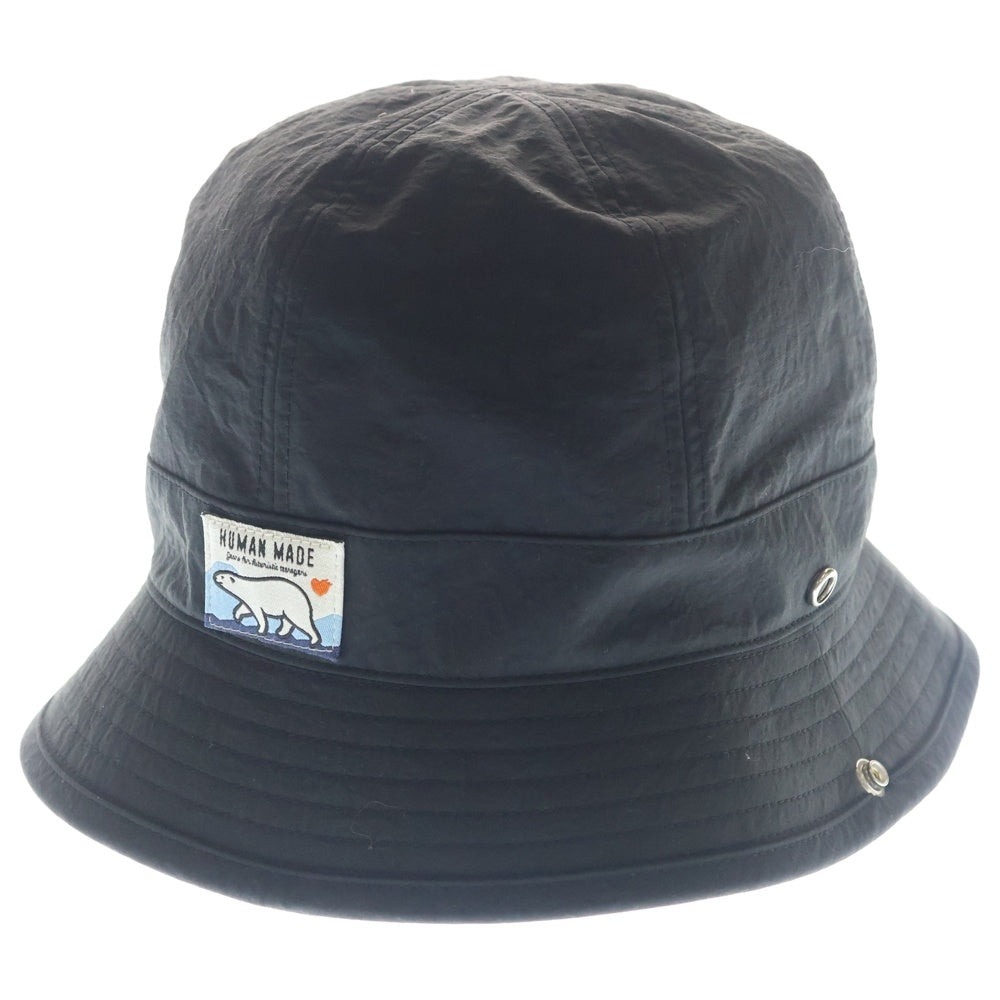 HUMAN MADE(ヒューマンメイド) BACKET HAT バケットハット 帽子 ブラック
