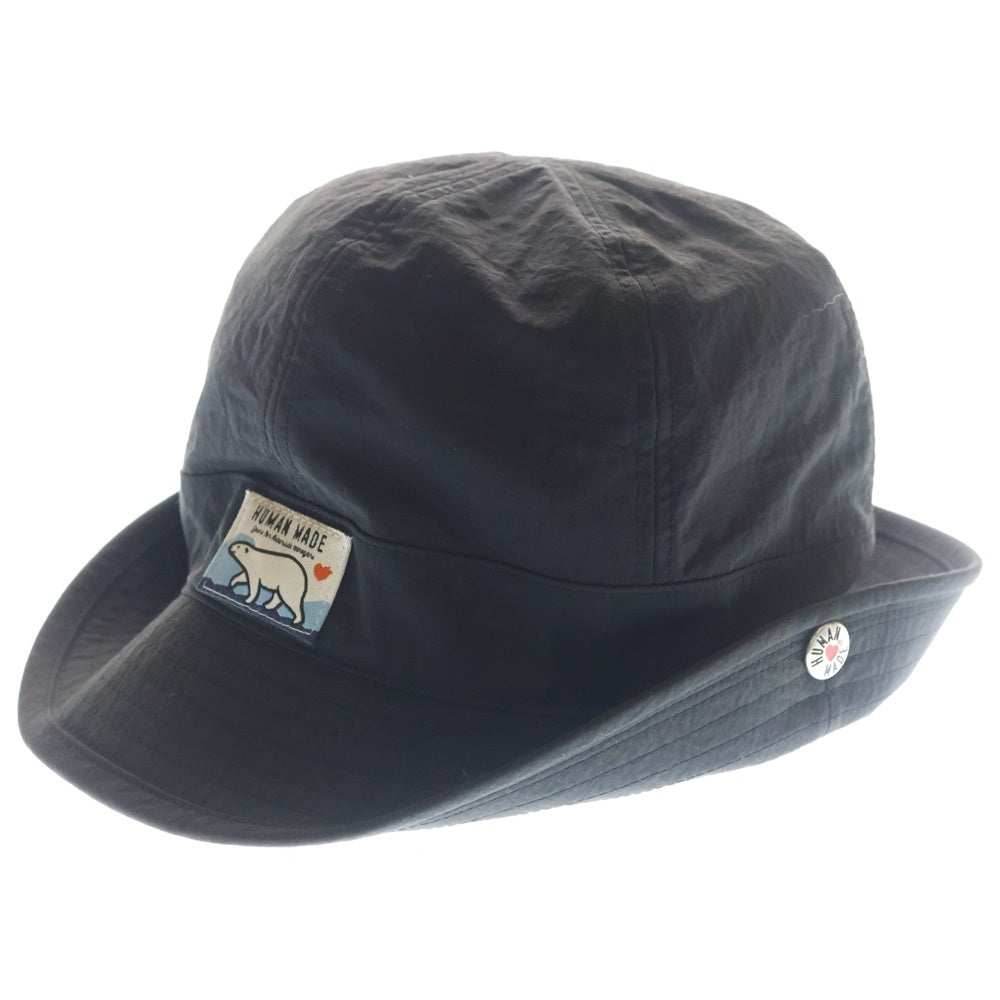 HUMAN MADE(ヒューマンメイド) BACKET HAT バケットハット 帽子 ブラック
