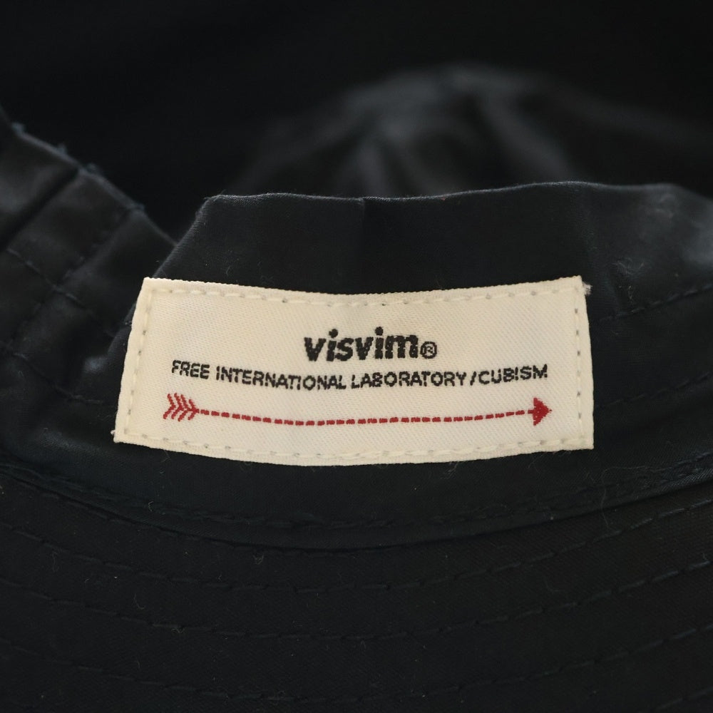 VISVIM(ヴィスヴィム) 22SS BUCKET CAP バケットハット 帽子 ブラック 0122303003007
