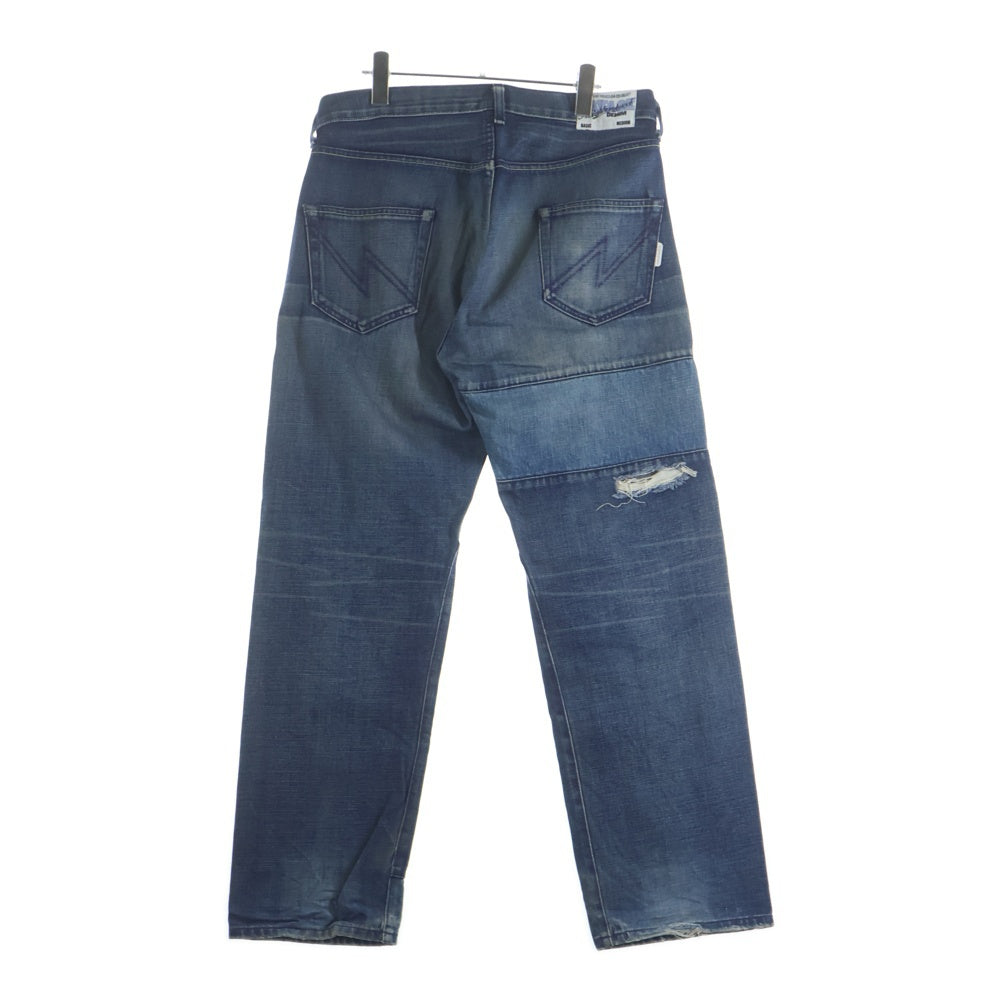 NEIGHBORHOOD(ネイバーフッド) Scab Savage スキャブ サベージ ダメージ加工デニムパンツ インディゴ DCNH-PT-09
