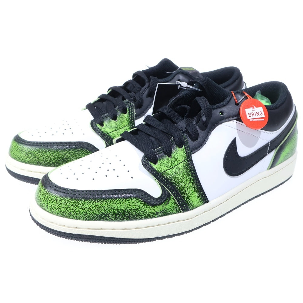 NIKE(ナイキ) AIR JORDAN1 LOW エアジョーダン1 ウェアアウェイ ローカットスニーカー ブラック/ホワイト US9.5/27.5cm DN3705-003