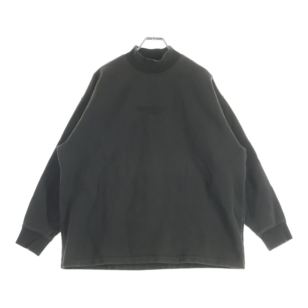 FEAR OF GOD ESSENTIALS(フィアオブゴッド エッセンシャルズ) SWEATSHIRT フェルトロゴ クルーネックスウェットトレーナー グレー