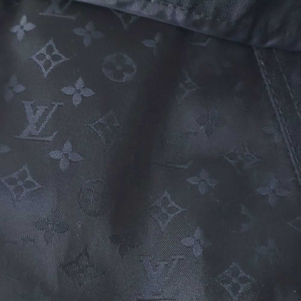 LOUIS VUITTON(ルイヴィトン) モノグラム柄 トレンチコート ブラック レディース