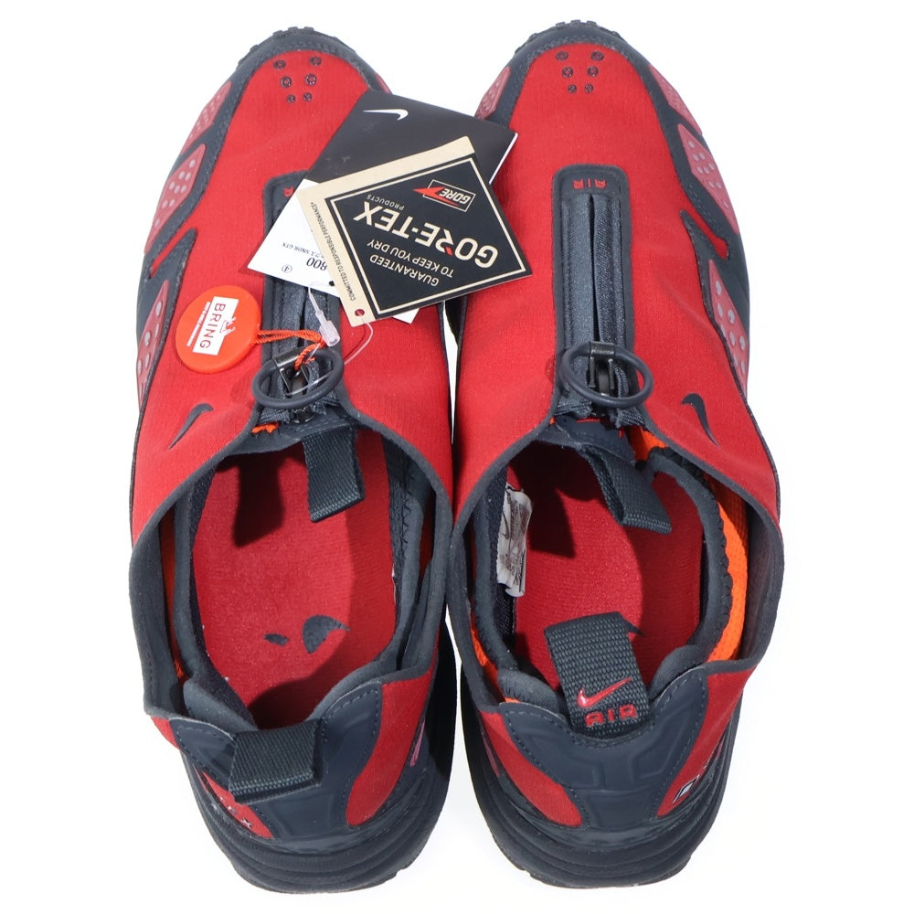 NIKE(ナイキ) W AIR MAX SNDR GTX HYPER CRIMSON DK SMOKE GREY-FIRE RED エアマックス ローカットスニーカー ゴアテックス ブラック/レッド US10.5/27.5cm