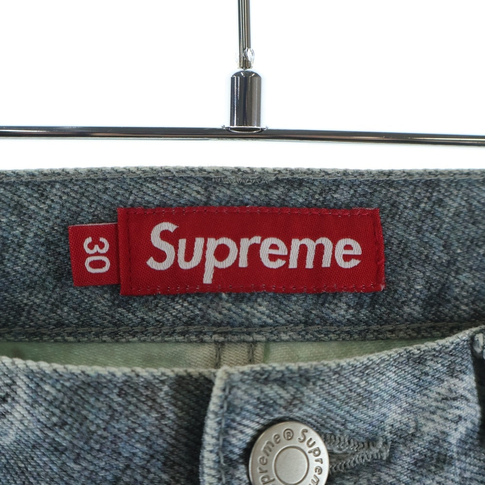 SUPREME(シュプリーム) 24AW HJR Trompe Loeil Loose Fit Jean トロンプルイユ ルーズフィット ジーンズ デニムパンツ インディゴ