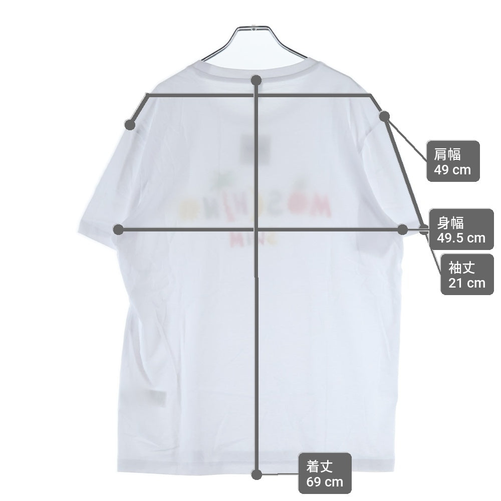 MOSCHINO(モスキーノ) Tropical T-Shirt トロピカル 半袖Tシャツ ホワイト