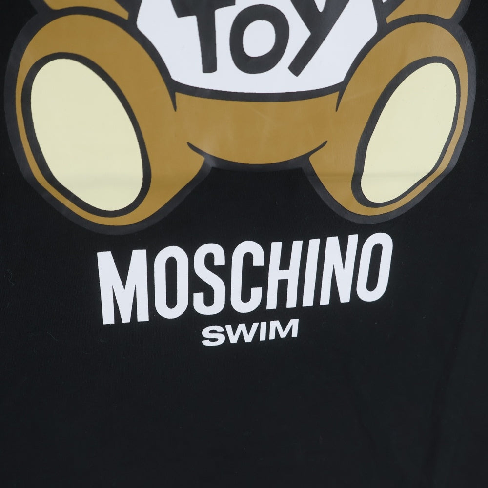 MOSCHINO(モスキーノ) Bear T-Shirt サングラス ベアプリント 半袖Tシャツ ブラック