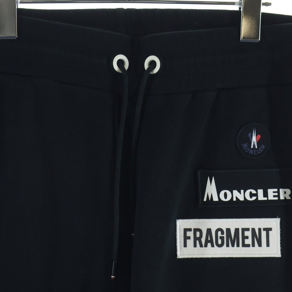 MONCLER(モンクレール) FRAGMENT PANTALONE フラグメント スウェットパンツ ブラック D209U8710400