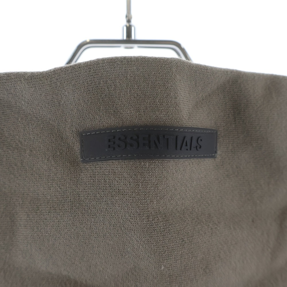 FEAR OF GOD ESSENTIALS(フィアオブゴッド エッセンシャルズ) HOODIE バックラバーロゴ プルオーバースウェットパーカー フーディー グレー