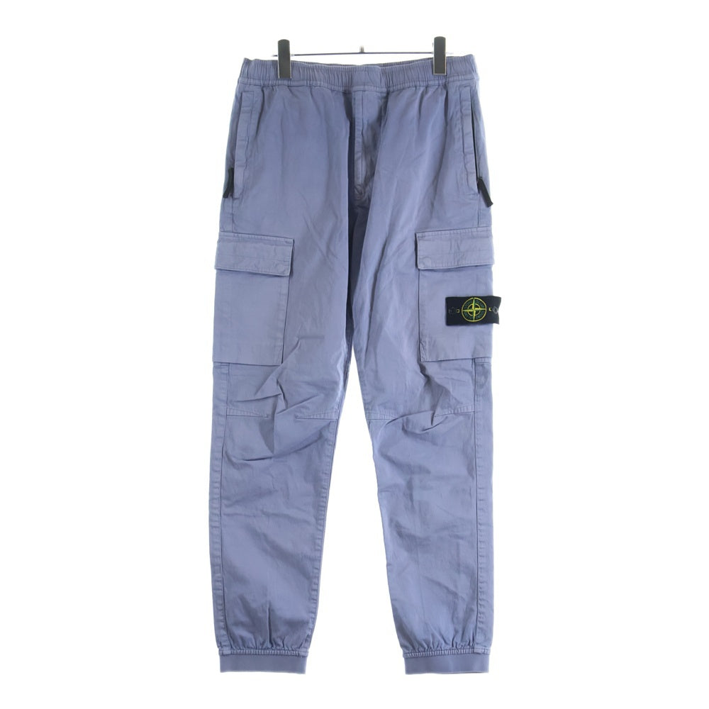 STONE ISLAND(ストーンアイランド) TYPE RE-T Cargo Pants ロゴワッペン カーゴパンツ パープル 791531314
