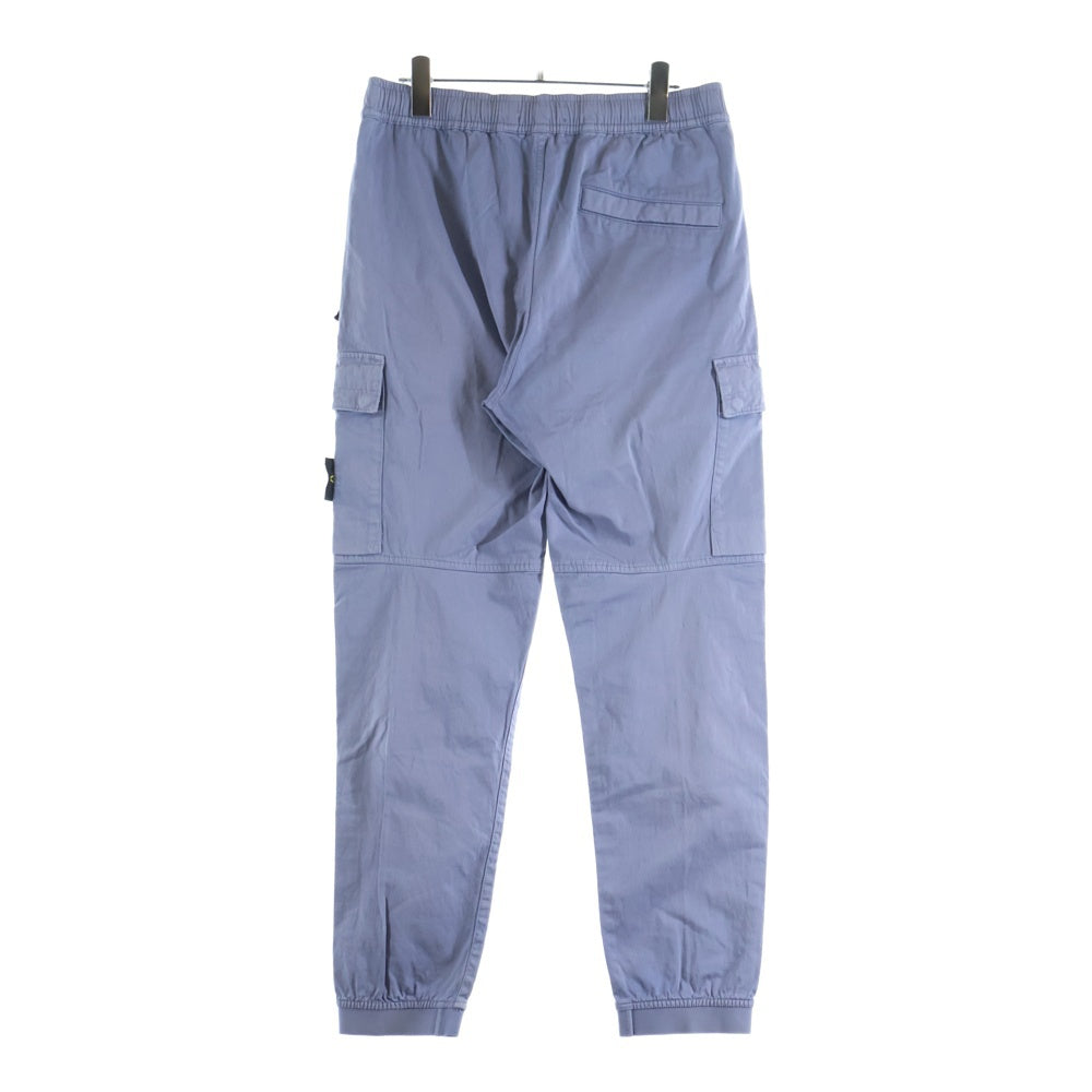 STONE ISLAND(ストーンアイランド) TYPE RE-T Cargo Pants ロゴワッペン カーゴパンツ パープル 791531314