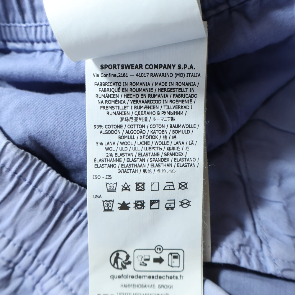 STONE ISLAND(ストーンアイランド) TYPE RE-T Cargo Pants ロゴワッペン カーゴパンツ パープル 791531314