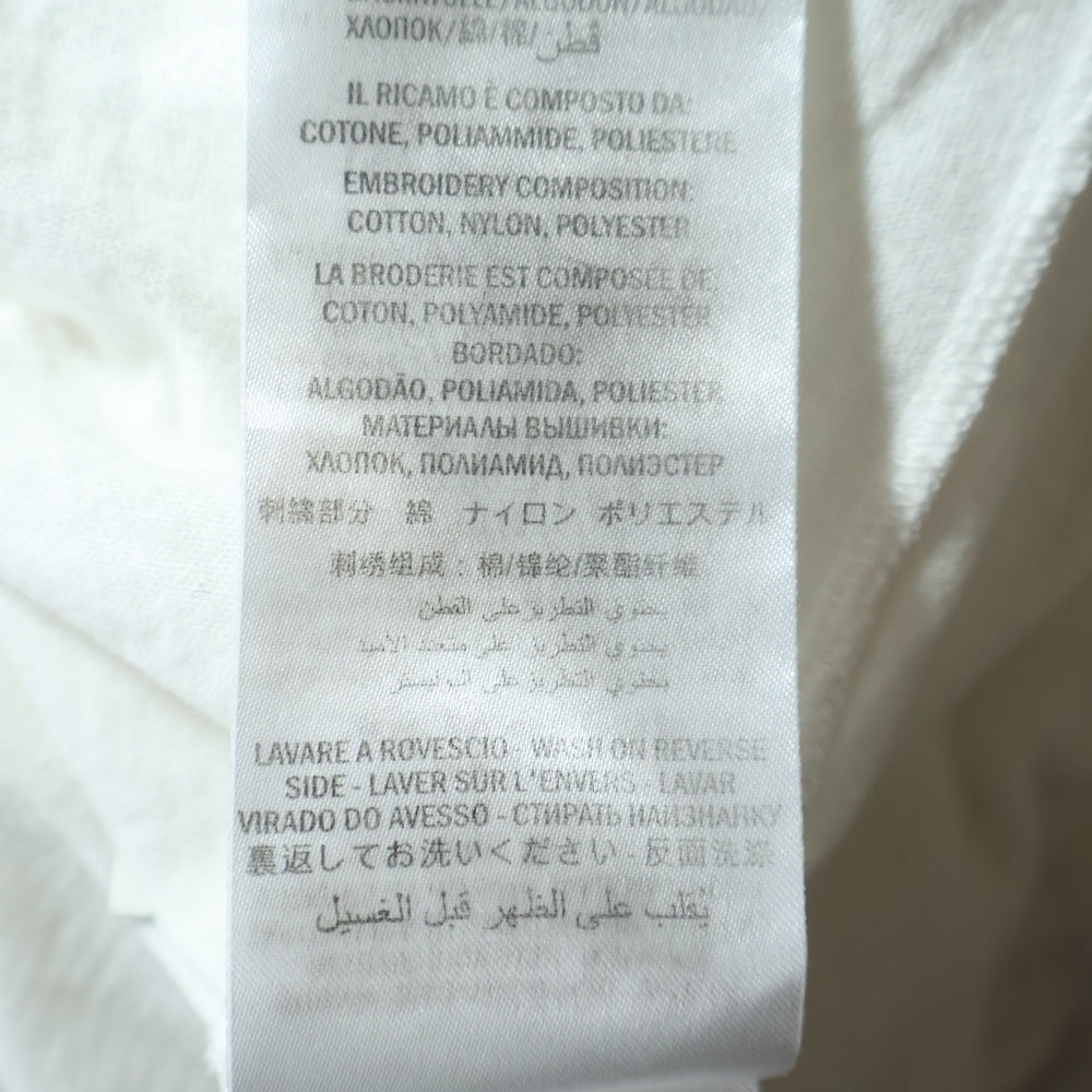 GUCCI(グッチ) Flower T-Shirt ダメージ加工 フラワーロゴ 半袖Tシャツ