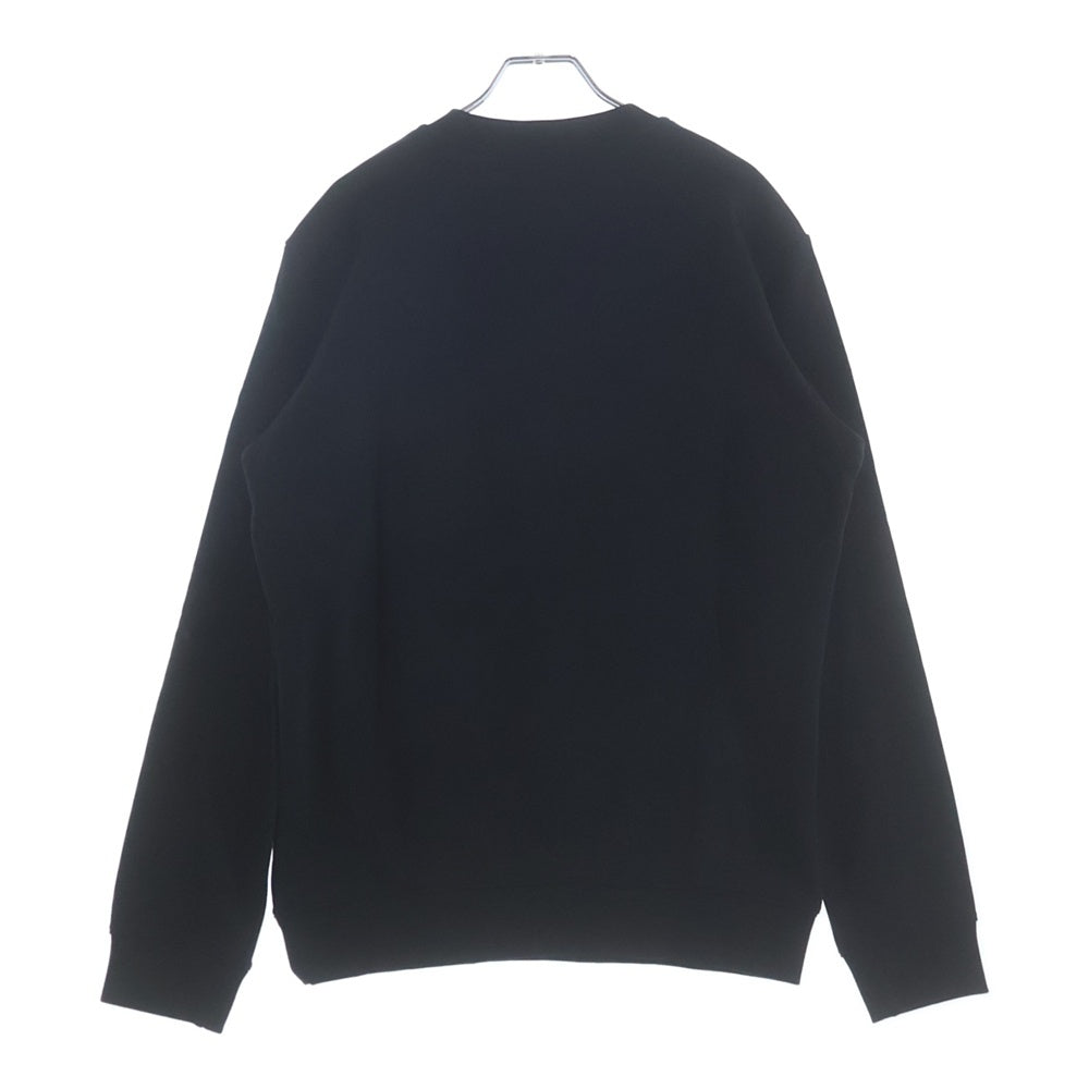 Alexander McQueen(アレキサンダーマックイーン) Pattern Round Neck Long Sleeves Sweatshirt クルーネックスウェットトレーナー ブラック 415099 RKH51