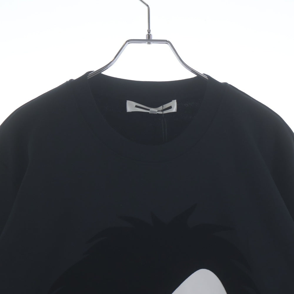 Alexander McQueen(アレキサンダーマックイーン) Pattern Round Neck Long Sleeves Sweatshirt クルーネックスウェットトレーナー ブラック 415099 RKH51