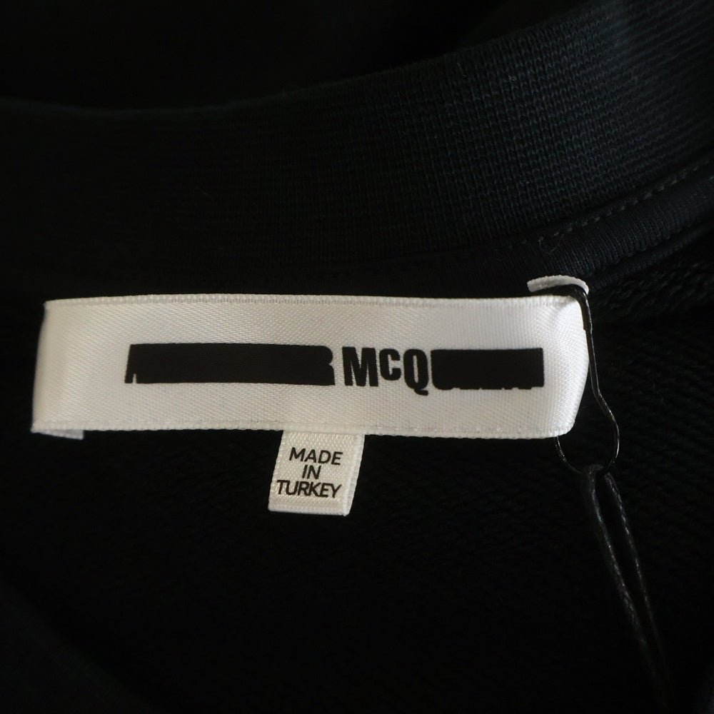 Alexander McQueen(アレキサンダーマックイーン) Pattern Round Neck Long Sleeves Sweatshirt クルーネックスウェットトレーナー ブラック 415099 RKH51