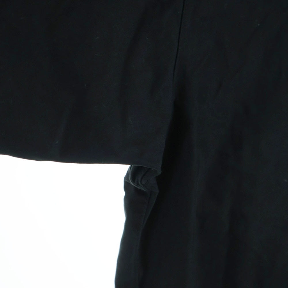 FEAR OF GOD ESSENTIALS(フィアオブゴッド エッセンシャルズ) L/S SHIRT オーバーサイズ 長袖比翼シャツ ブラック