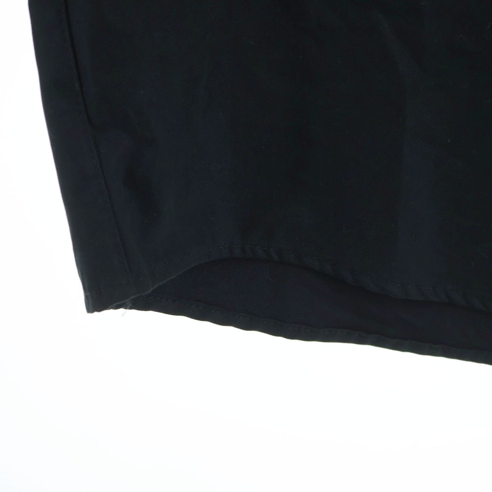 FEAR OF GOD ESSENTIALS(フィアオブゴッド エッセンシャルズ) L/S SHIRT オーバーサイズ 長袖比翼シャツ ブラック