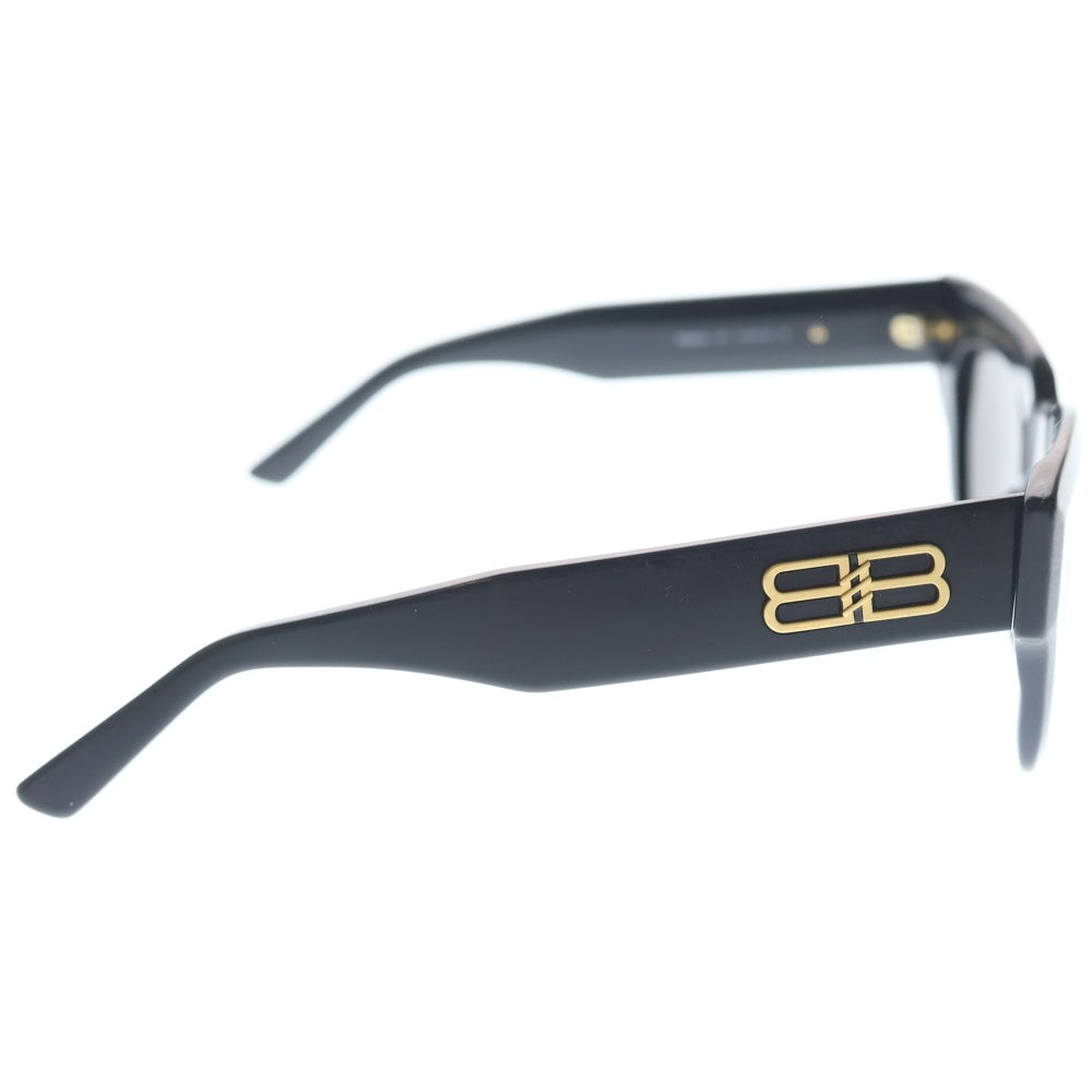 BALENCIAGA(バレンシアガ) BB Logo Sunglasses BB0234S BBロゴ ダメージ加工サングラス 眼鏡 アイウェア ブラック