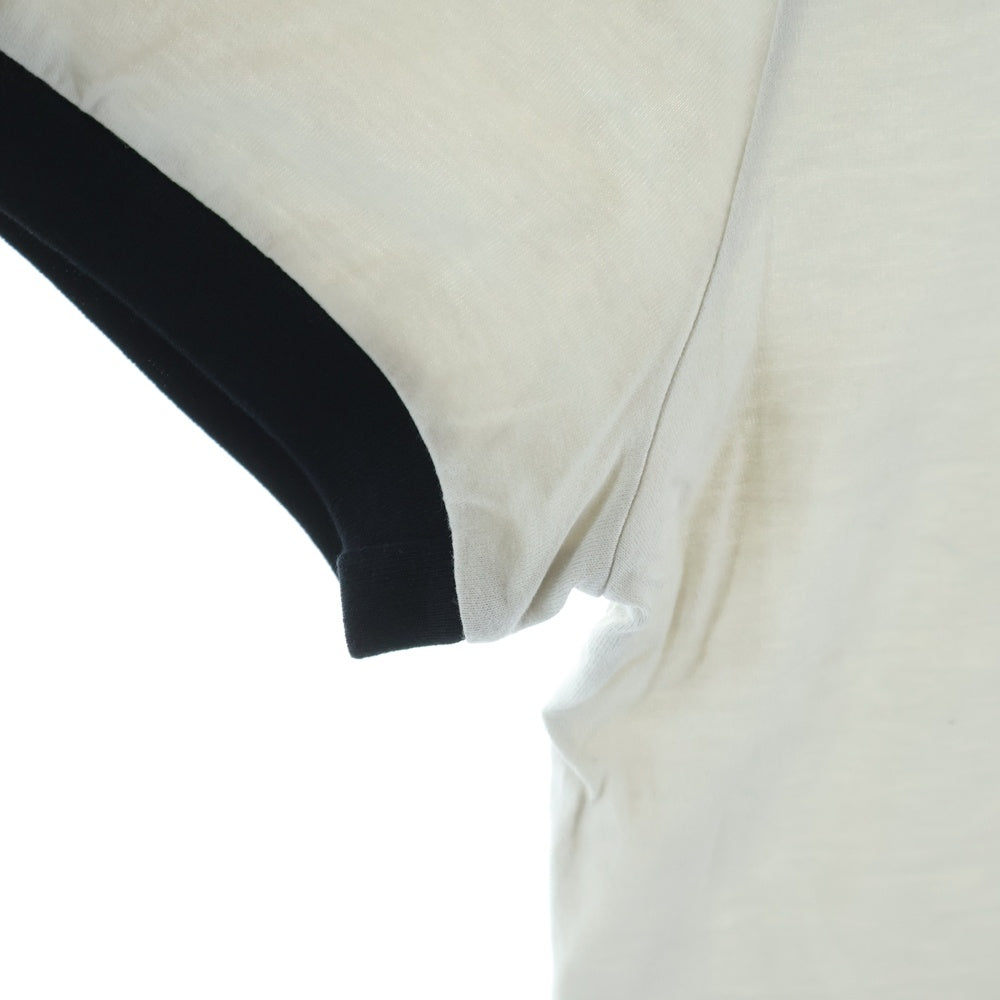 CELINE(セリーヌ) 23AW フロントロゴプリント ルーズ半袖Tシャツ ホワイト 2X49I671Q