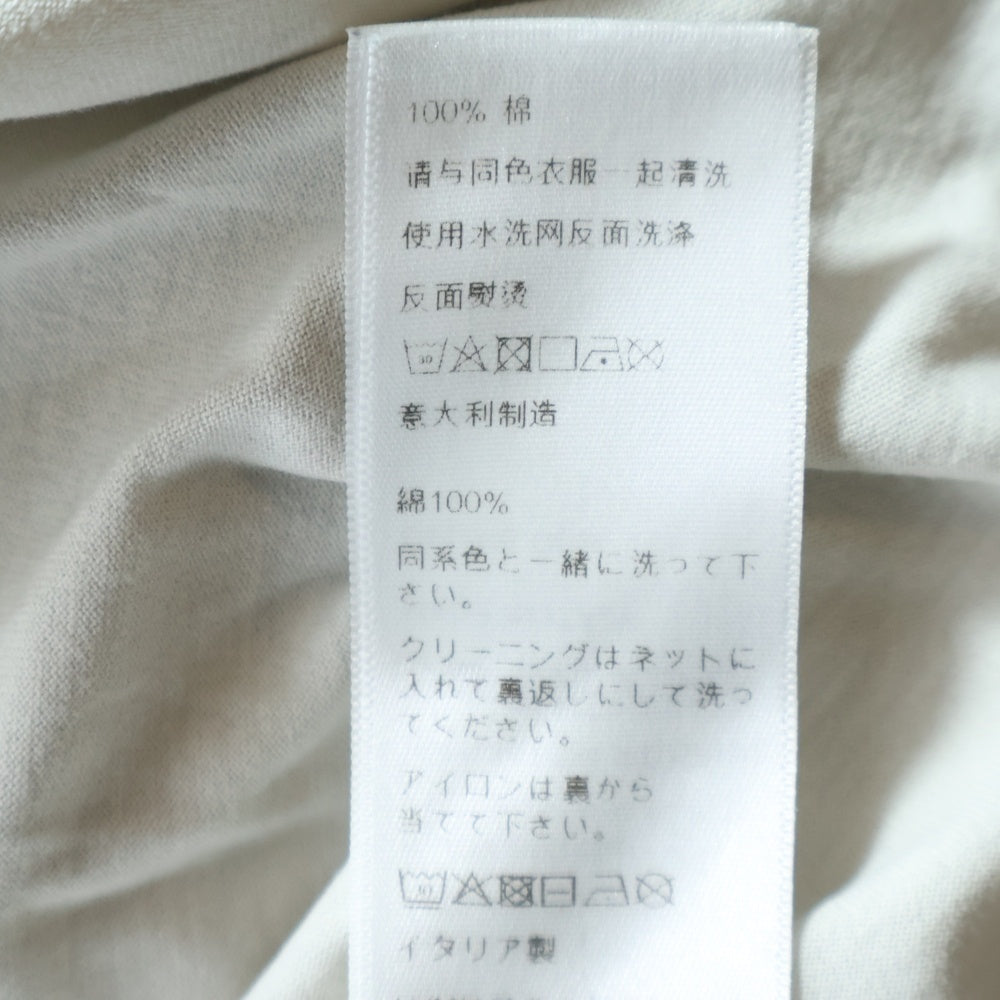 CELINE(セリーヌ) 23AW フロントロゴプリント ルーズ半袖Tシャツ ホワイト 2X49I671Q