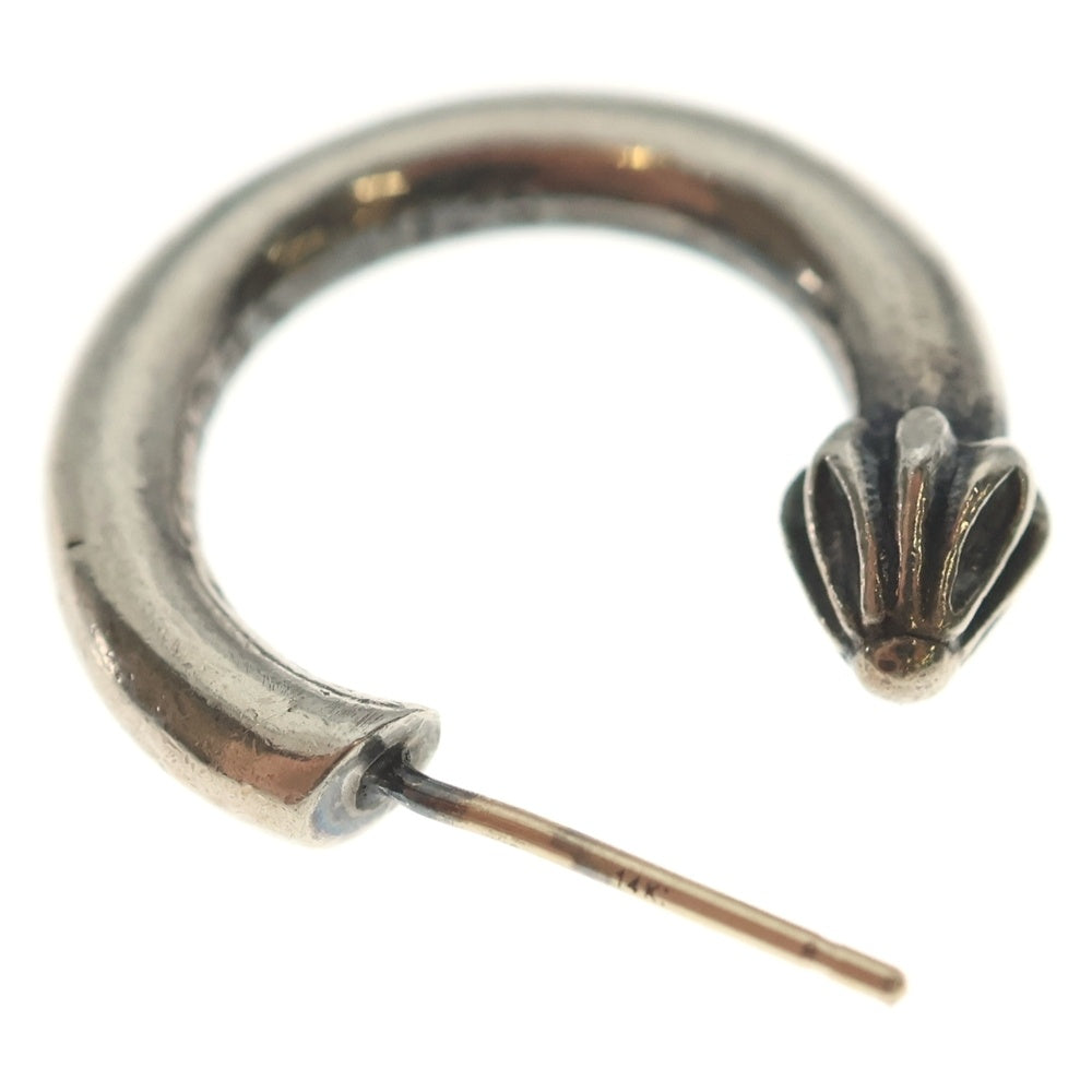 CHROME HEARTS(クロムハーツ) HOOP PLAIN プレーン フープピアス シルバー BCA101