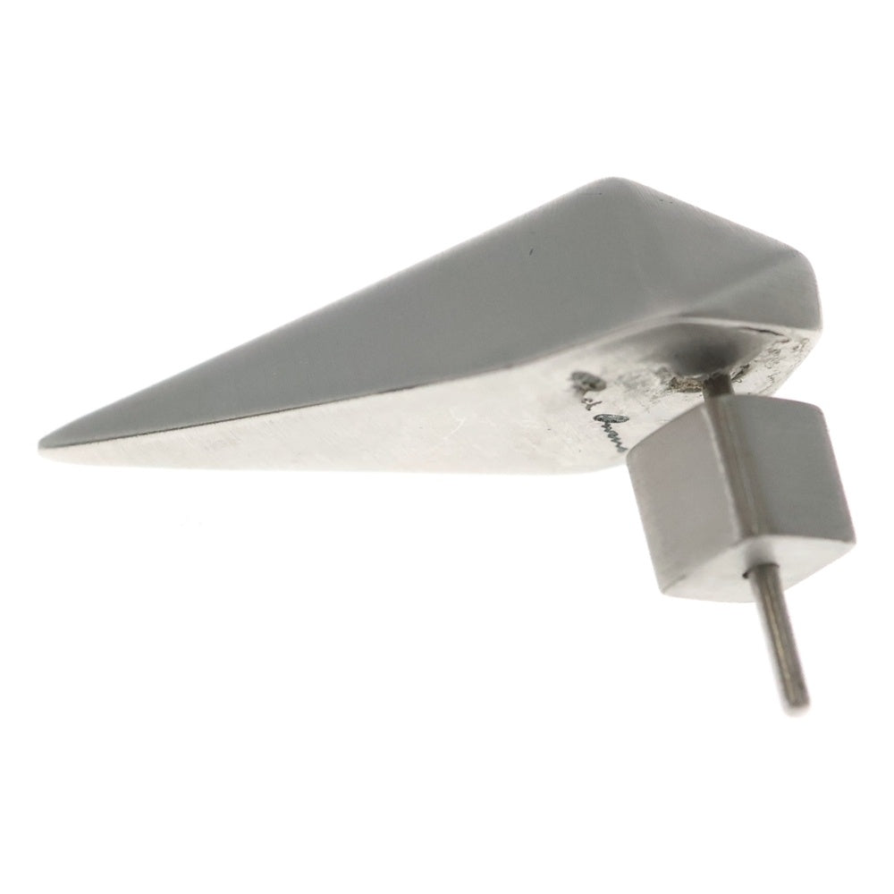 Rick Owens(リックオウエンス) Pyramid Pierced ピラミッドシングルピアス シルバー