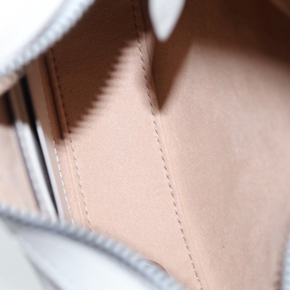 GUCCI(グッチ) GG Marmont Half Moon Shoulder Bag GGマーモント ハーフムーン レザーハンドバッグ チェーンショルダーバッグ アイボリー 699514 レディース