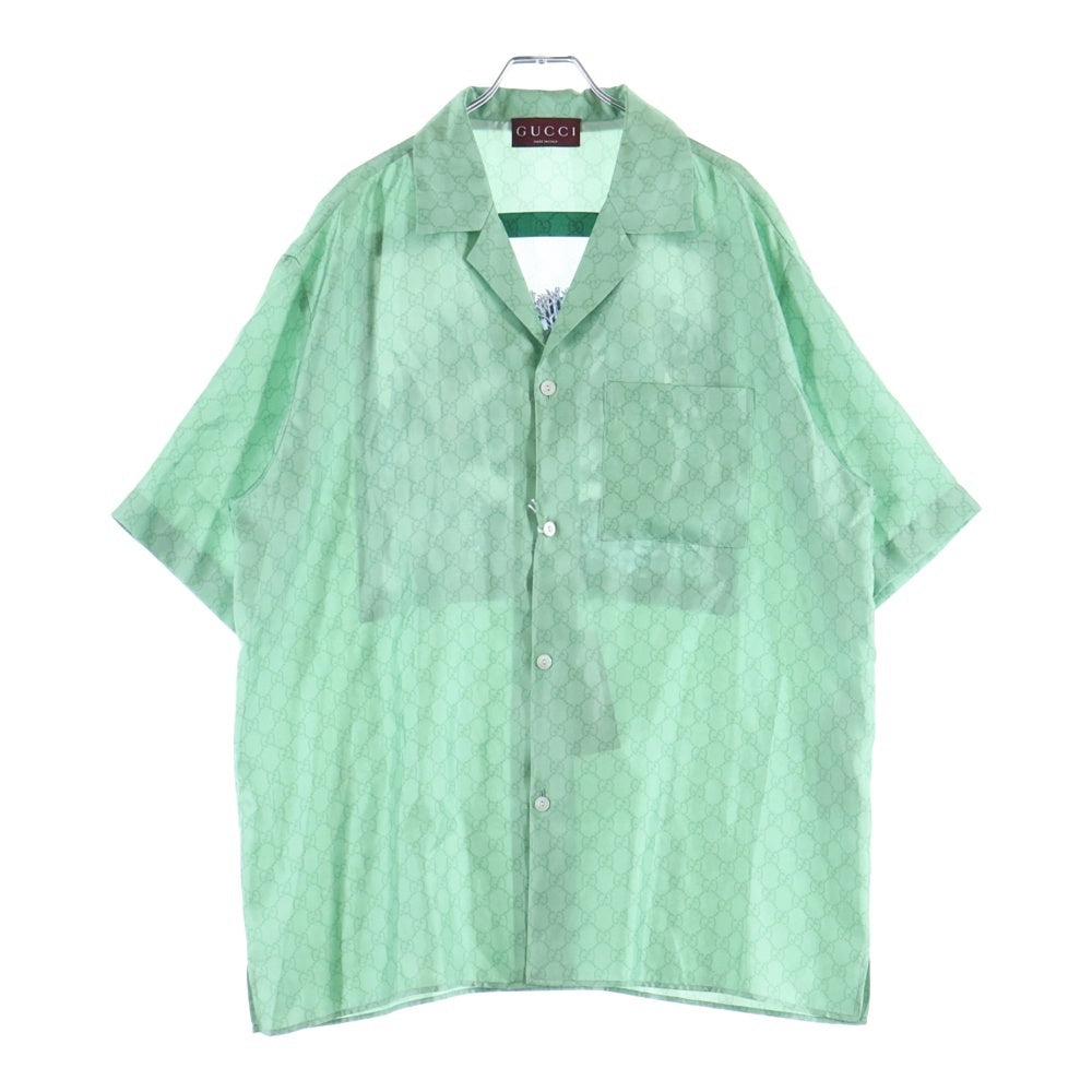 GUCCI(グッチ) Higuchi Yuko Silk Twill Shirt 日本限定 ヒグチユウコ