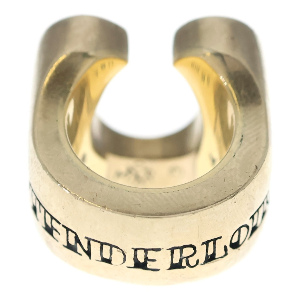 TENDERLOIN(テンダーロイン) T-H.SRING GOLD/STONE 8K ダイヤ ホースシューリング 指輪 ゴールド