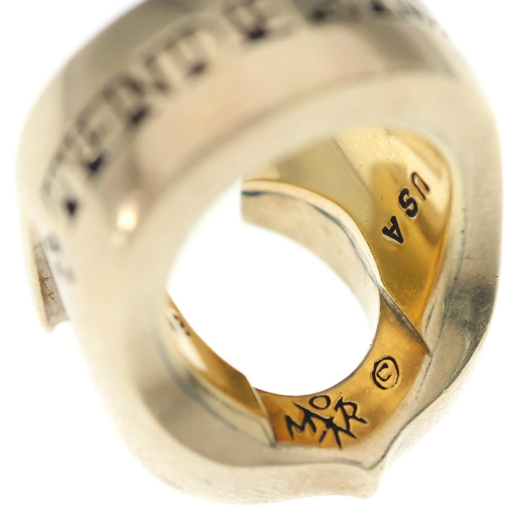 TENDERLOIN(テンダーロイン) T-H.SRING GOLD/STONE 8K ダイヤ ホースシューリング 指輪 ゴールド