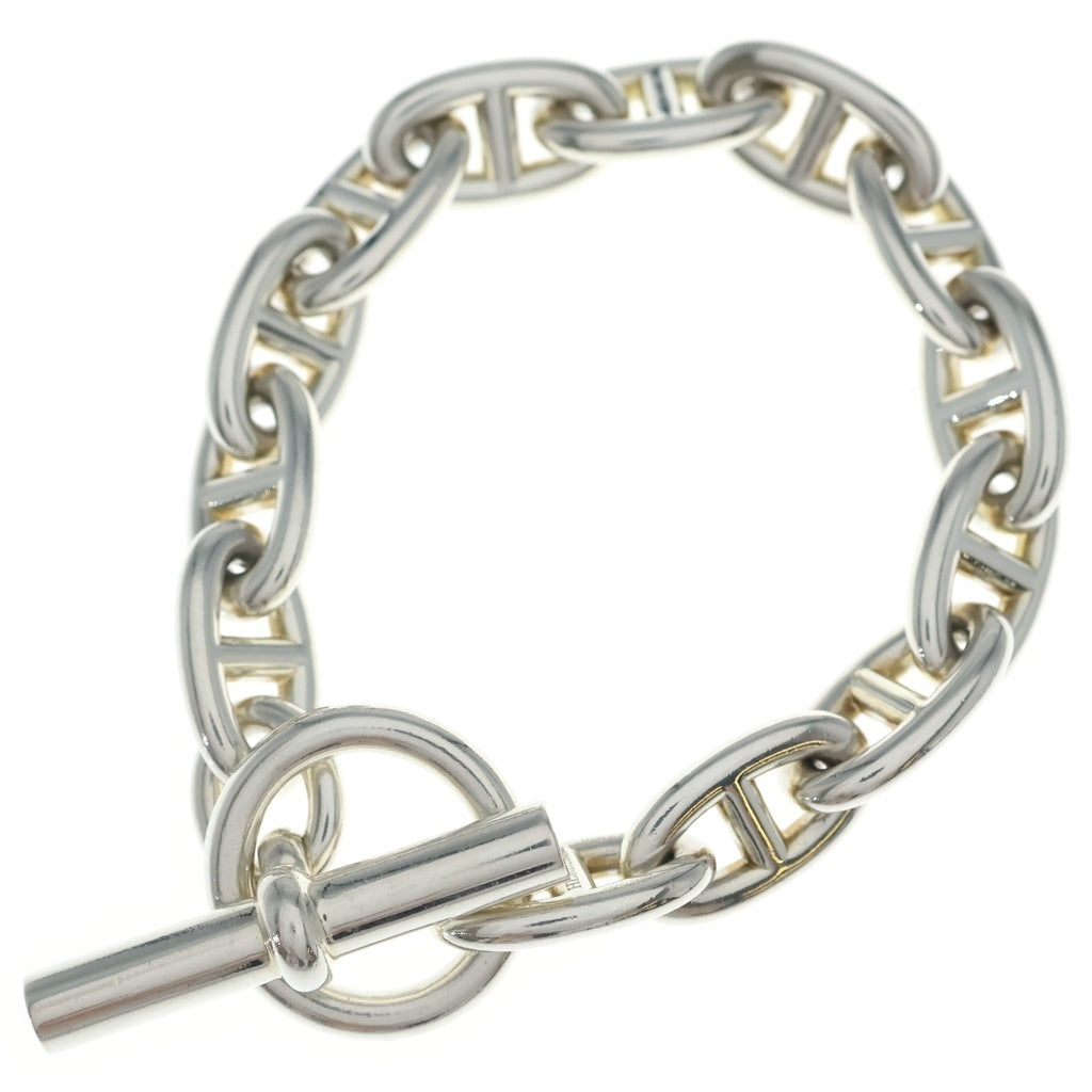 HERMES(エルメス) Chaine d'Ancre GM シェーヌダンクルGM 13コマ チェーンブレスレット シルバー レディース