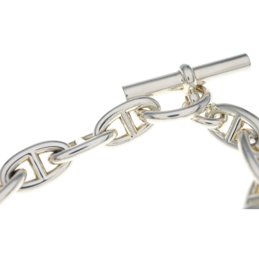 HERMES(エルメス) Chaine d'Ancre GM シェーヌダンクルGM 13コマ チェーンブレスレット シルバー レディース