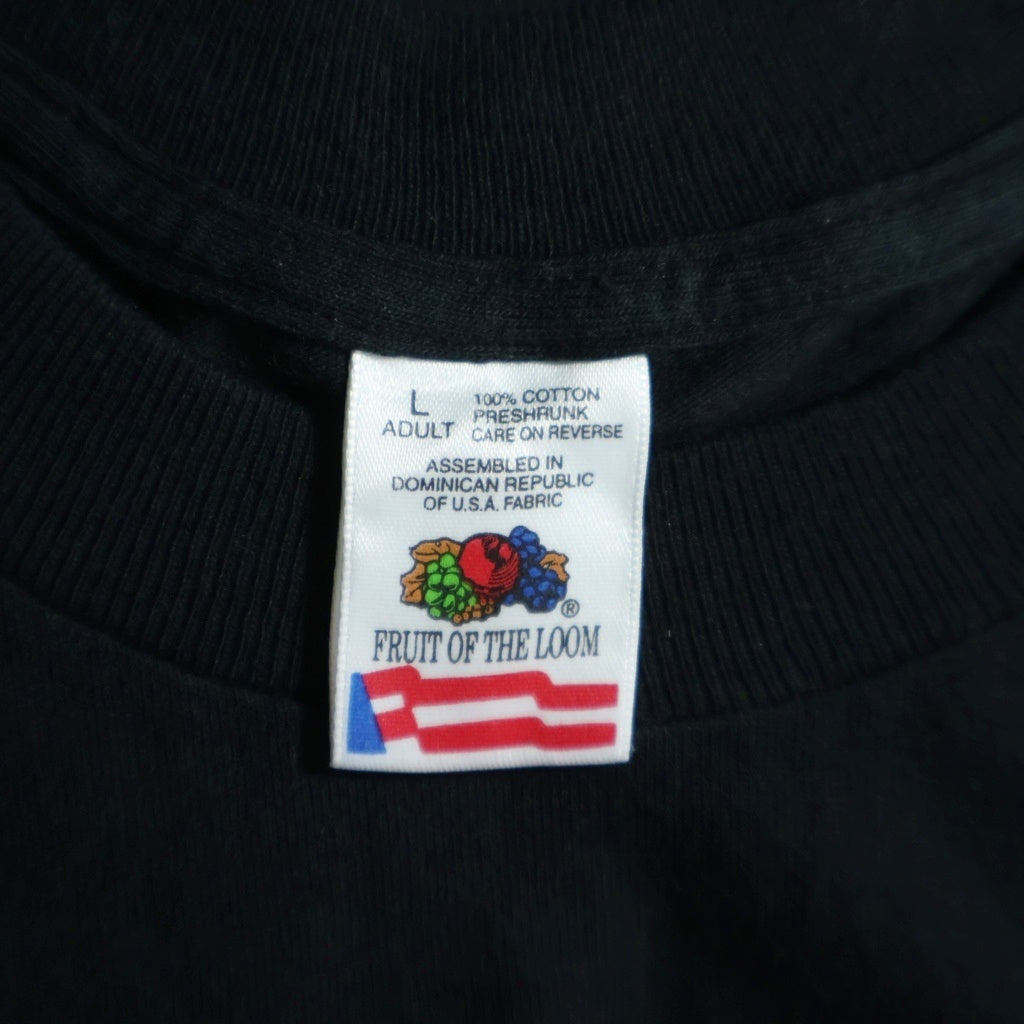 VINTAGE(ヴィンテージ) 90S FRIENDS 1995 TV DRAMA TEE フレンズ フロントプリント TVドラマ プロモーションTシャツ FRUITSタグ 半袖クルーネックカットソー ブラック