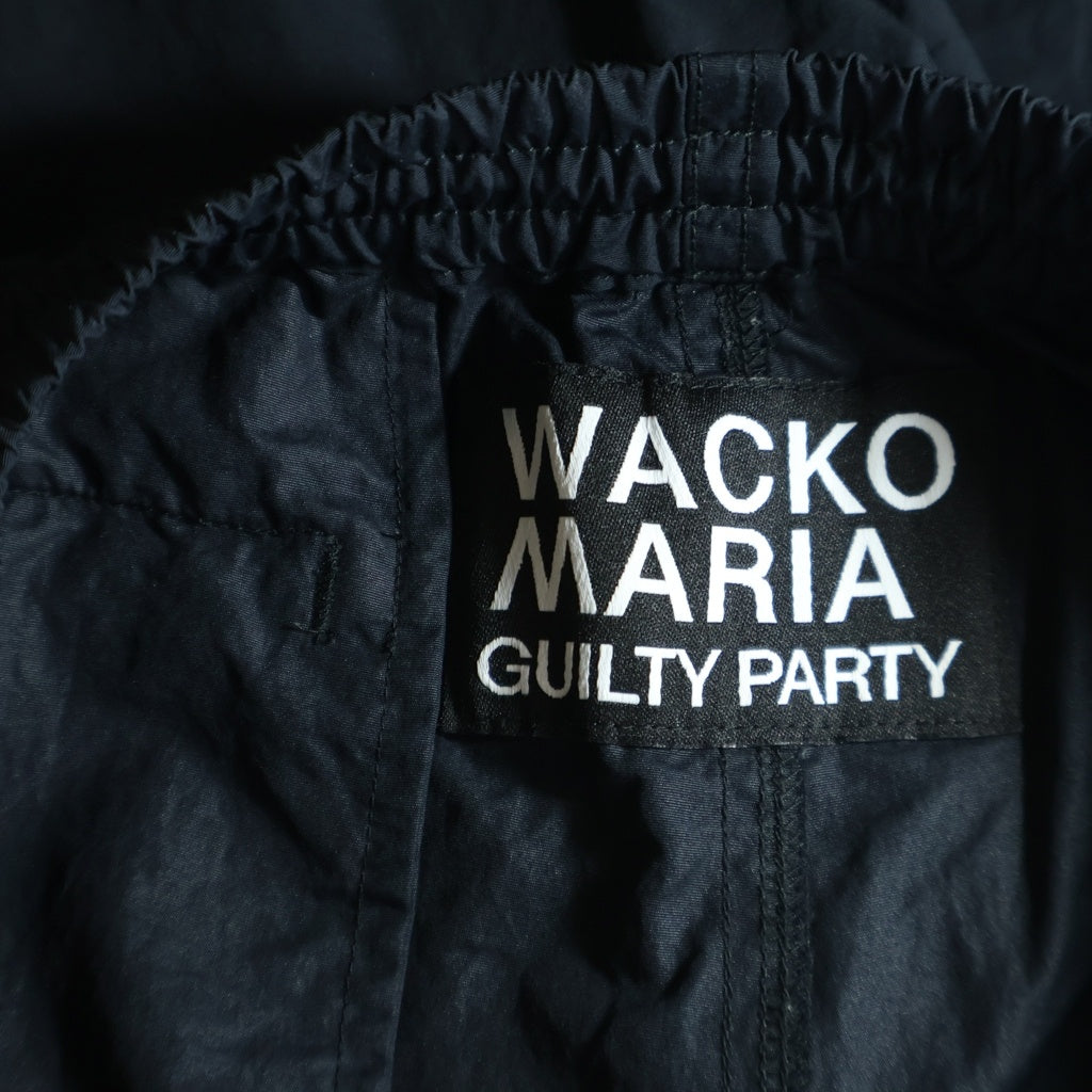WACKO MARIA(ワコマリア) 25SS ATHILETIC SHORTS 25SS-WMP-PT22 アスレチック ナイロンショーツ ハーフパンツ ブラック
