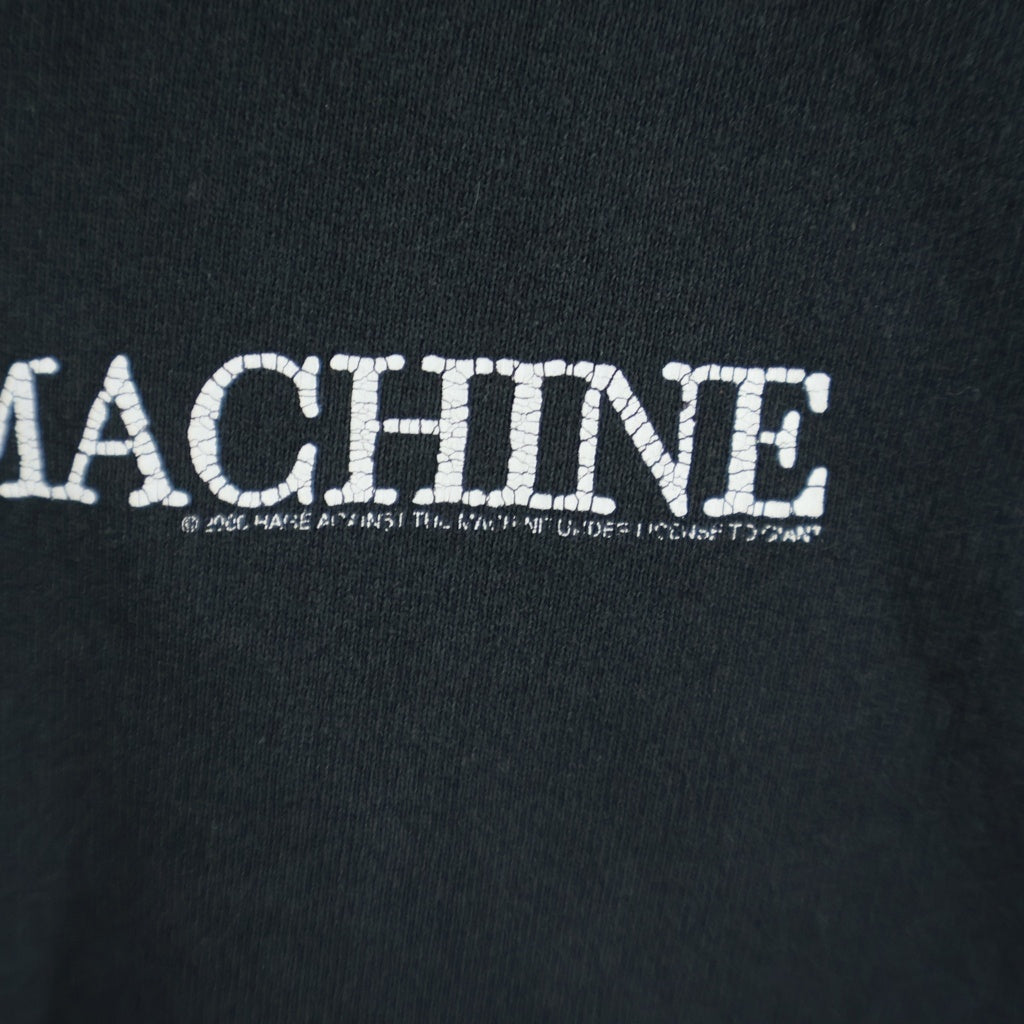VINTAGE(ヴィンテージ) 00S Rage Against The Machine Hoodie レイジアゲインストザマシーン プルオーバースウェットパーカー フーディー ブラック