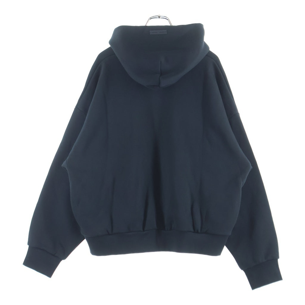 FEAR OF GOD ESSENTIALS(フィアオブゴッド エッセンシャルズ) 26SS Classic Fleece Parker クラシック フリースフーディー ブラック/イエロー