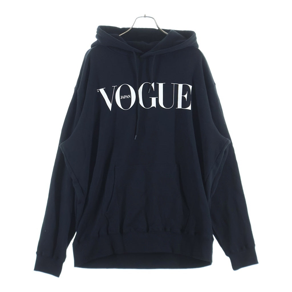 FRAGMENT DESIGN(フラグメントデザイン) ×VOGUE JAPAN/THE CONVENI ヴォーグジャパン ザ・コンビニ プルオーバーパーカー ブラック