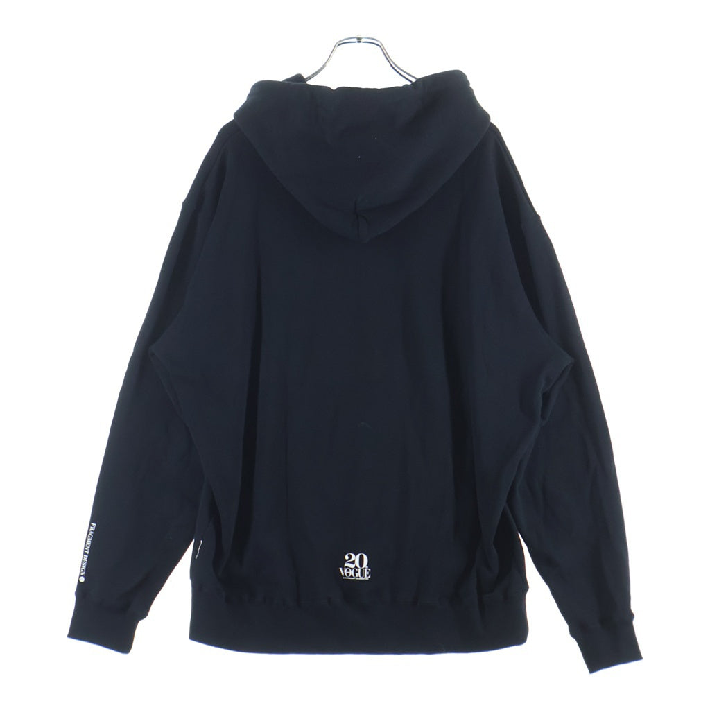 FRAGMENT DESIGN(フラグメントデザイン) ×VOGUE JAPAN/THE CONVENI ヴォーグジャパン ザ・コンビニ プルオーバーパーカー ブラック
