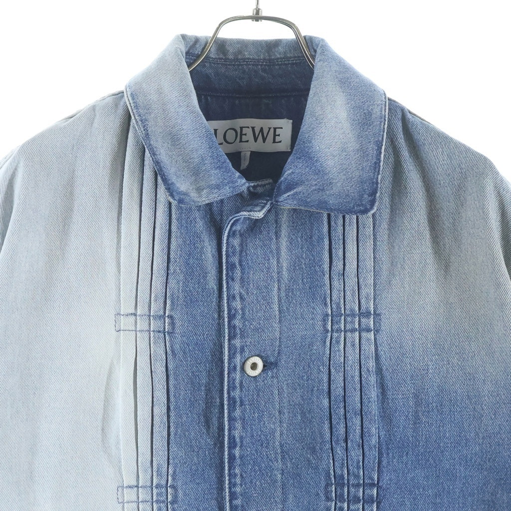 LOEWE(ロエベ) 25SS Gradation Denim Jacket グラデーションデニムジャケット インディゴ H526Y50W31