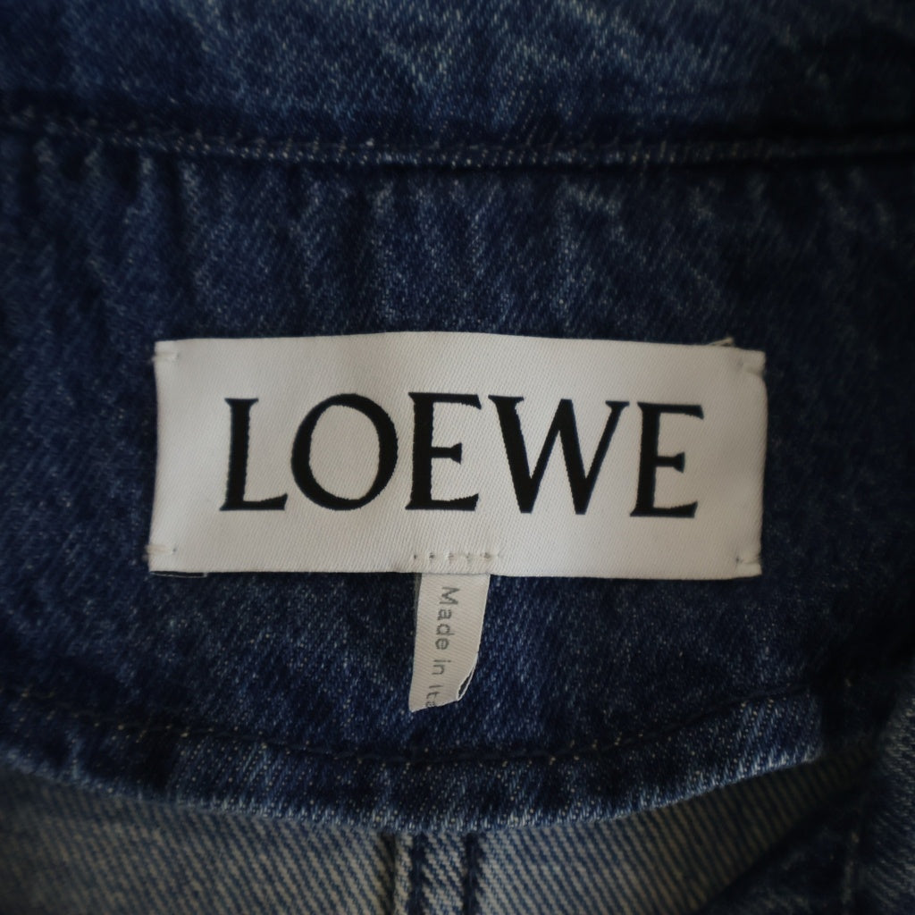 LOEWE(ロエベ) 25SS Gradation Denim Jacket グラデーションデニムジャケット インディゴ H526Y50W31
