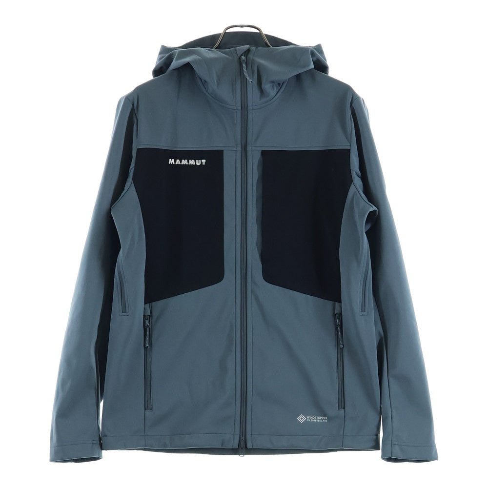 MAMMUT(マムート) アルティメイト 8 ソフトシェル フーデッド ジャケット アジアンフィット 1011-02650 グレー
