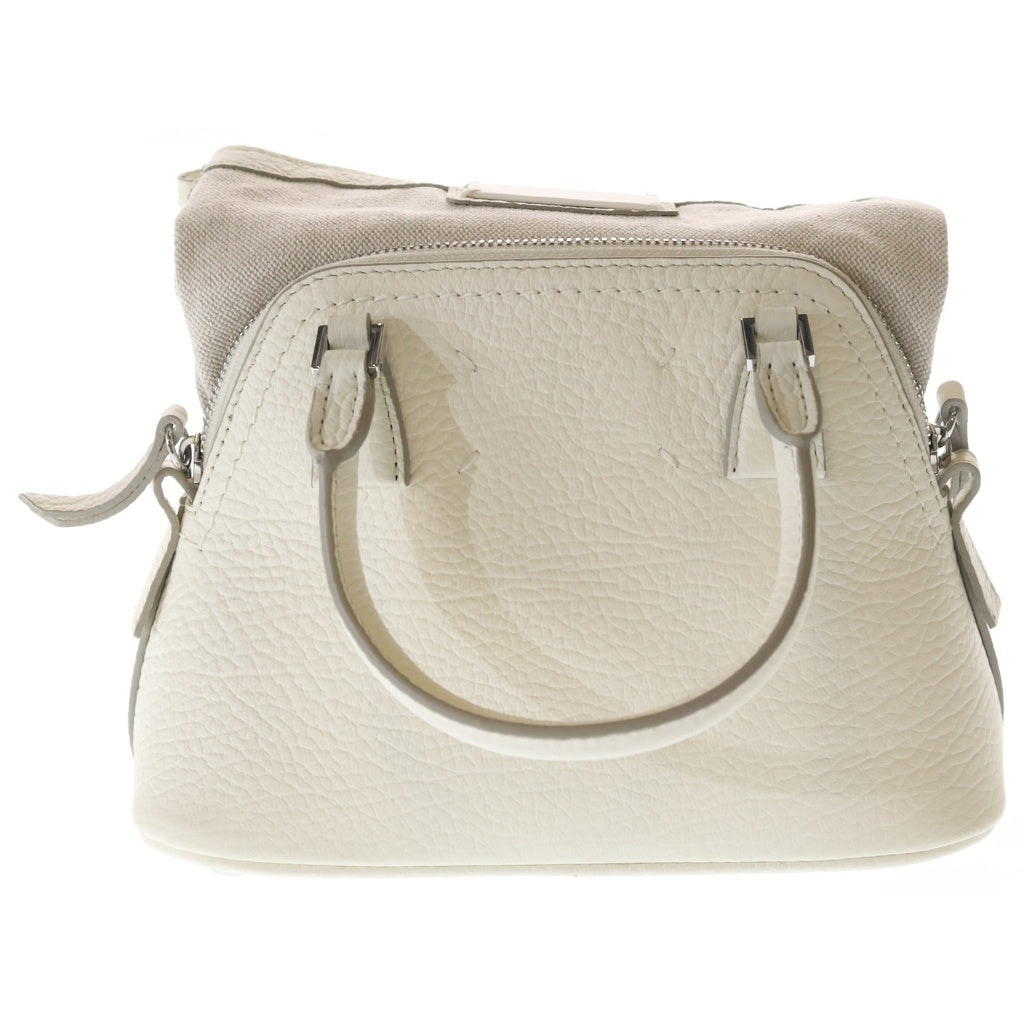 Maison Margiela(メゾンマルジェラ) 5AC マイクロ ショルダーバッグ S56WG0081P4455 ホワイト レディース