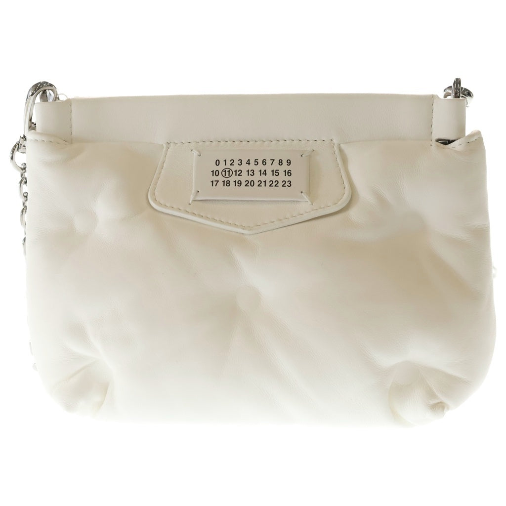 Maison Margiela(メゾンマルジェラ) Glam Slam S56WF0161 P4300 グラムスラム ショルダーバッグ ホワイト レディース